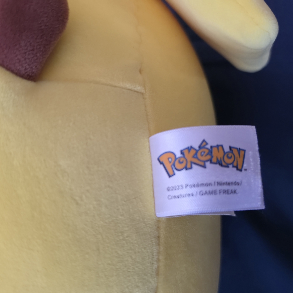 Squishmallows Pokemon Pikachu Winking 14 in New W/O Tags - Picture 2 of 5